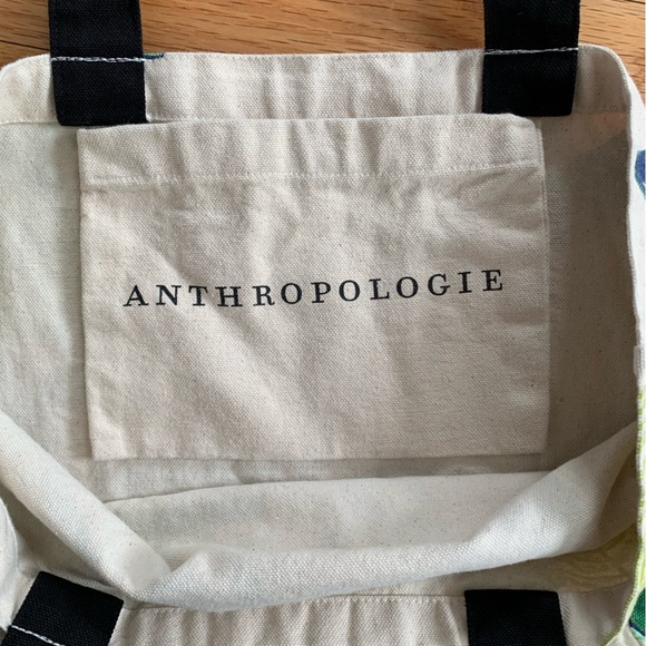 Anthropologie x Good for the Bees Monogram Tote - H - Zara Fina Stasi Print - Picture 6 of 9